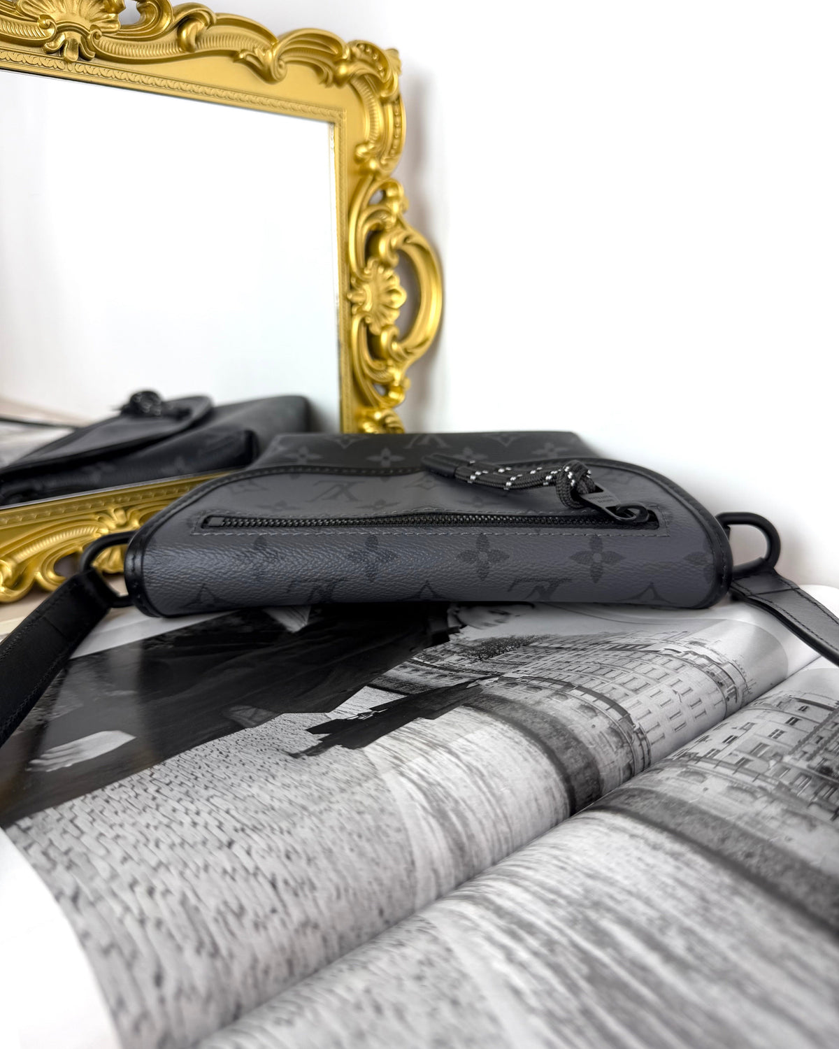 Louis Vuitton Pulse Wearable Wallet - Monogram Eclipse & Reverse - View 6
