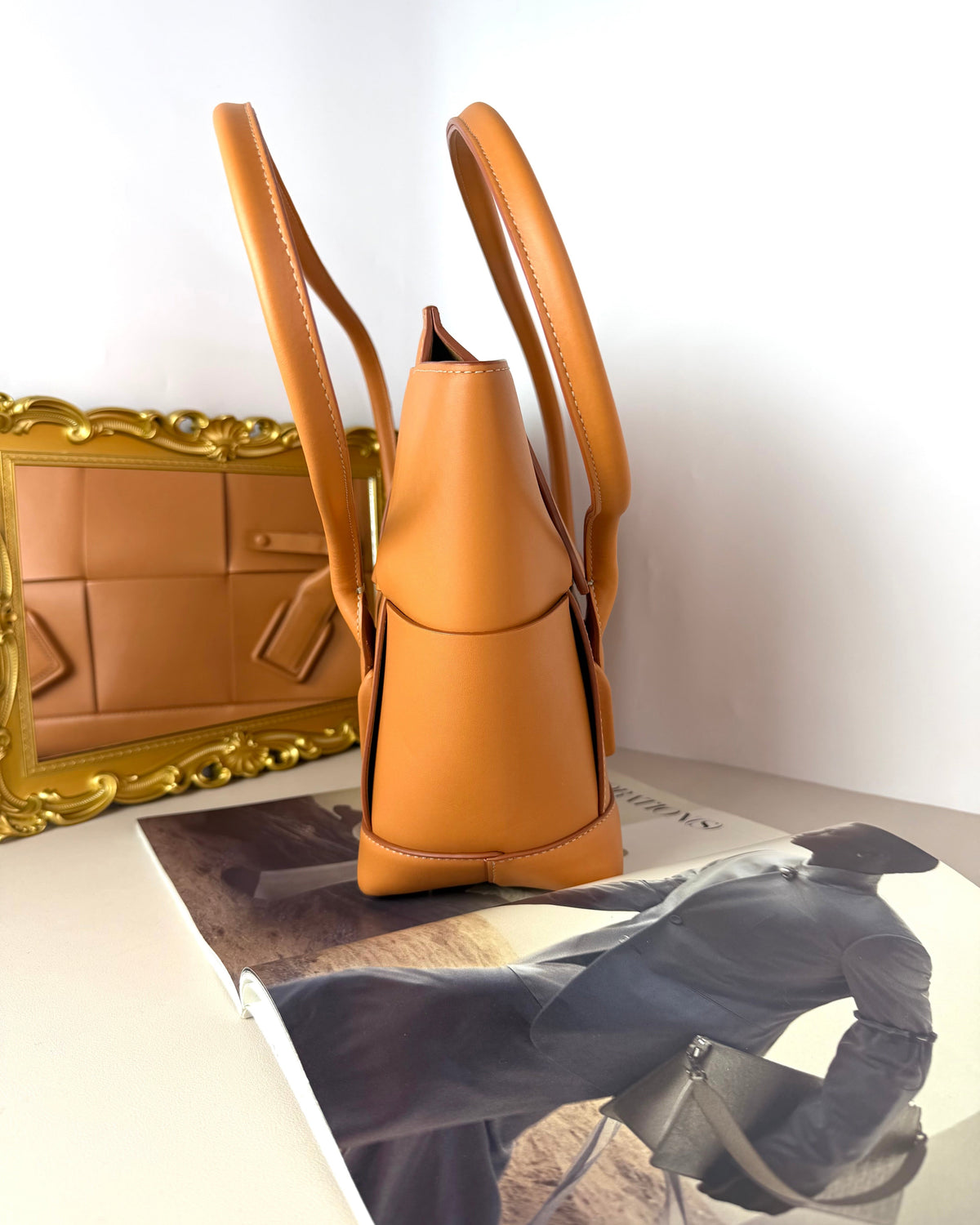 Bottega Veneta The Arco Bag - Caramel - View 4