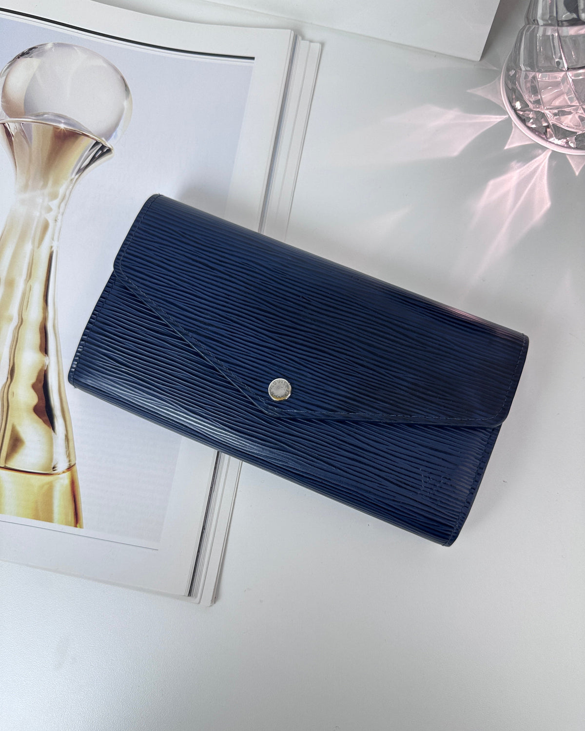 Louis Vuitton Sarah Wallet - Indigo Blue - View 1