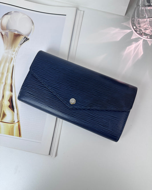 Louis Vuitton Sarah Wallet - Indigo Blue - View 1