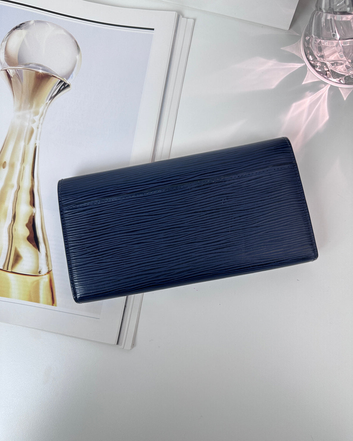 Louis Vuitton Sarah Wallet - Indigo Blue - View 2