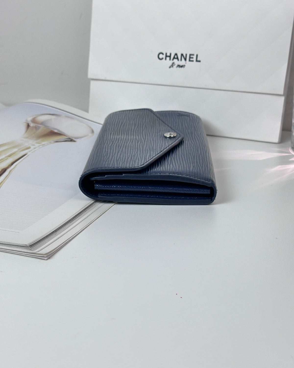 Louis Vuitton Sarah Wallet - Indigo Blue - View 4