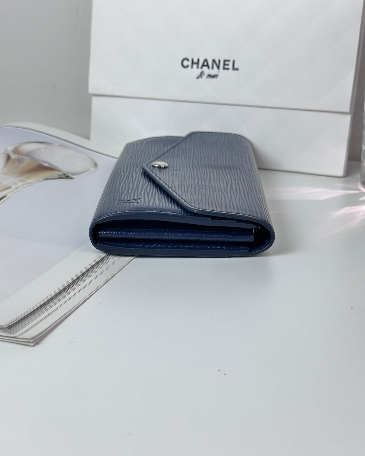 Louis Vuitton Sarah Wallet - Indigo Blue - View 3