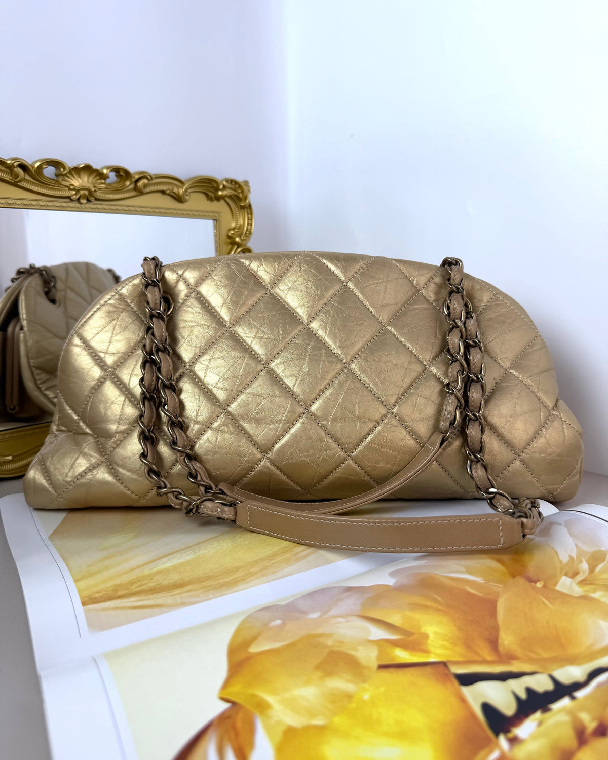 Chanel Just Mademoiselle Bowling Bag - View 2