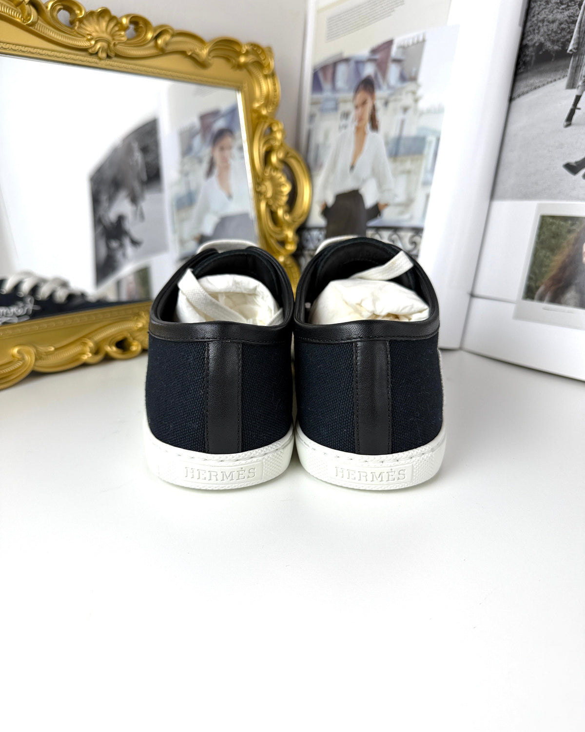 Hermès Innocent Sneaker - Black - View 4