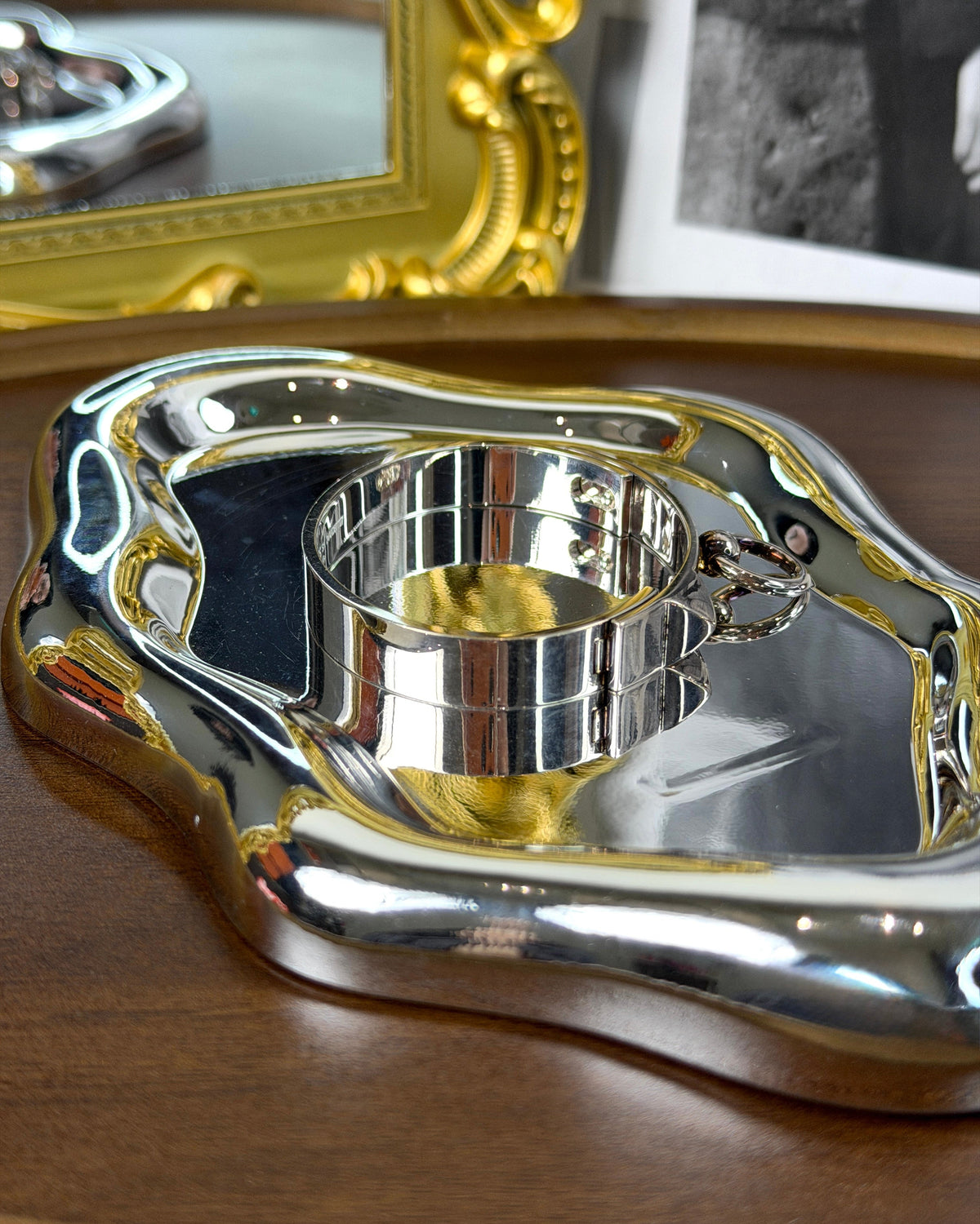 Hermès Collier de Chain Bracelet, small model - Silver - View 4