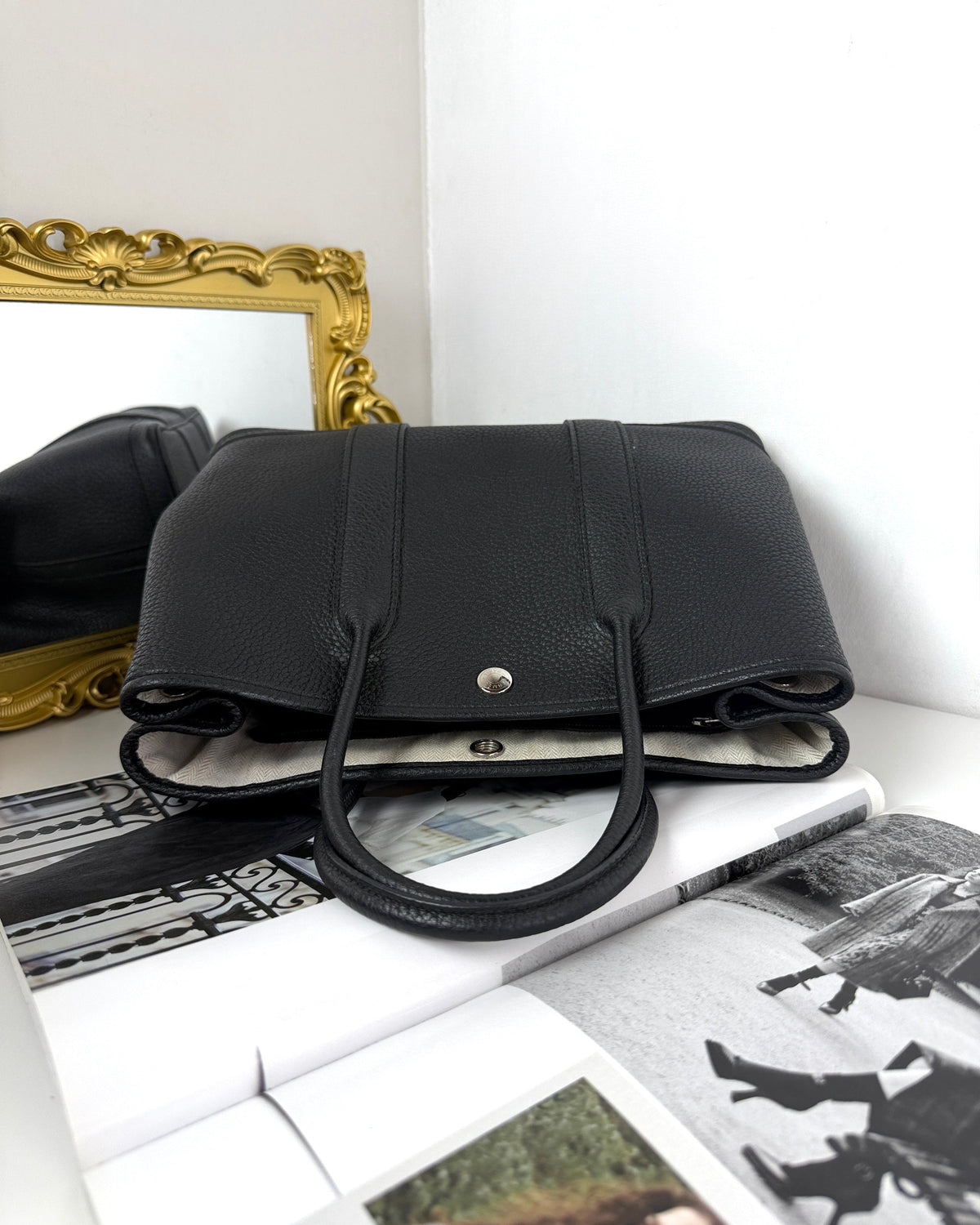Hermès Garden Party 30 Bag - Black - View 6