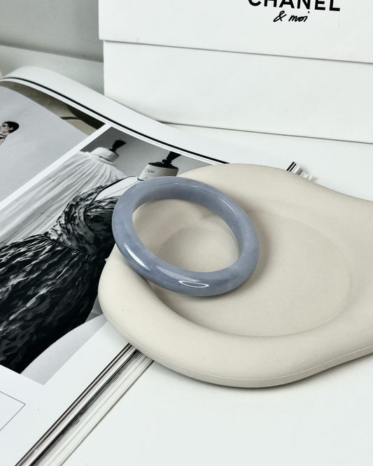 Lavender Jadeite Bangle - View 1