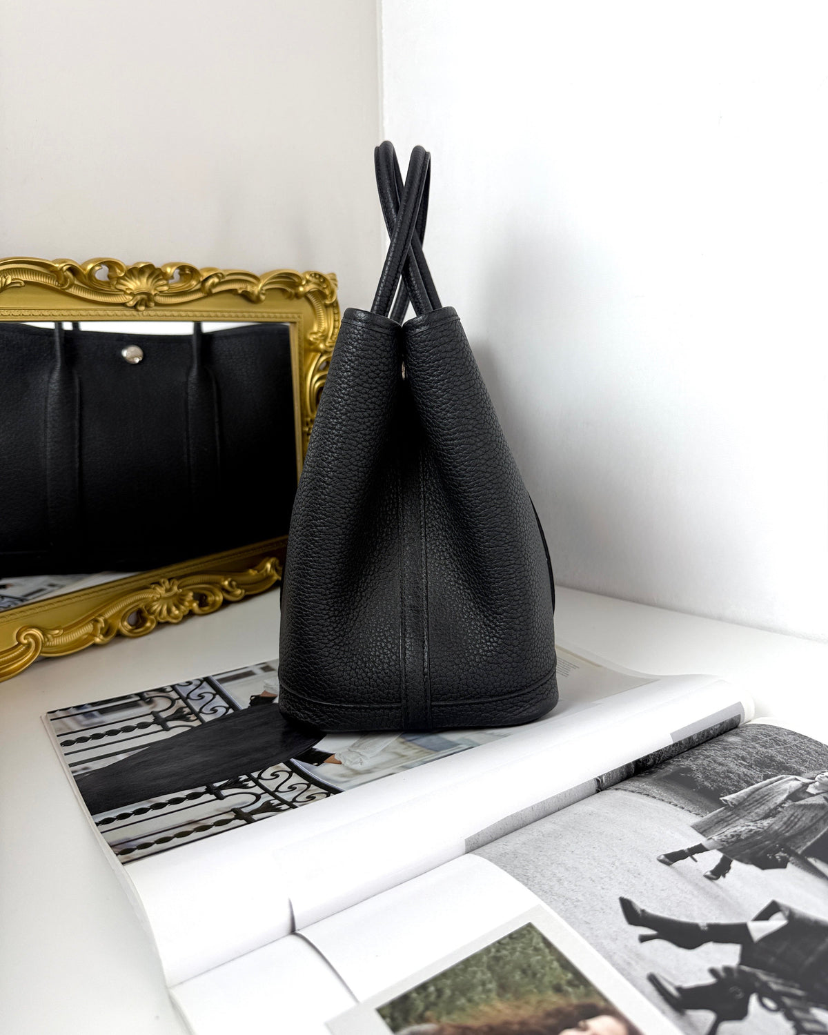 Hermès Garden Party 30 Bag - Black - View 3