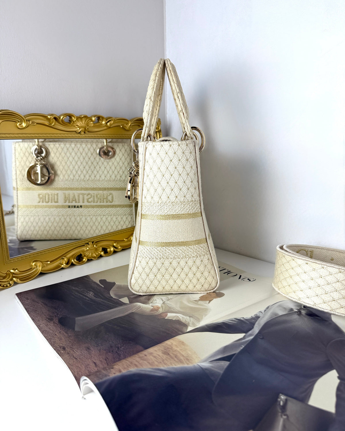 Dior Medium Lady D-Lite Bag - View 4