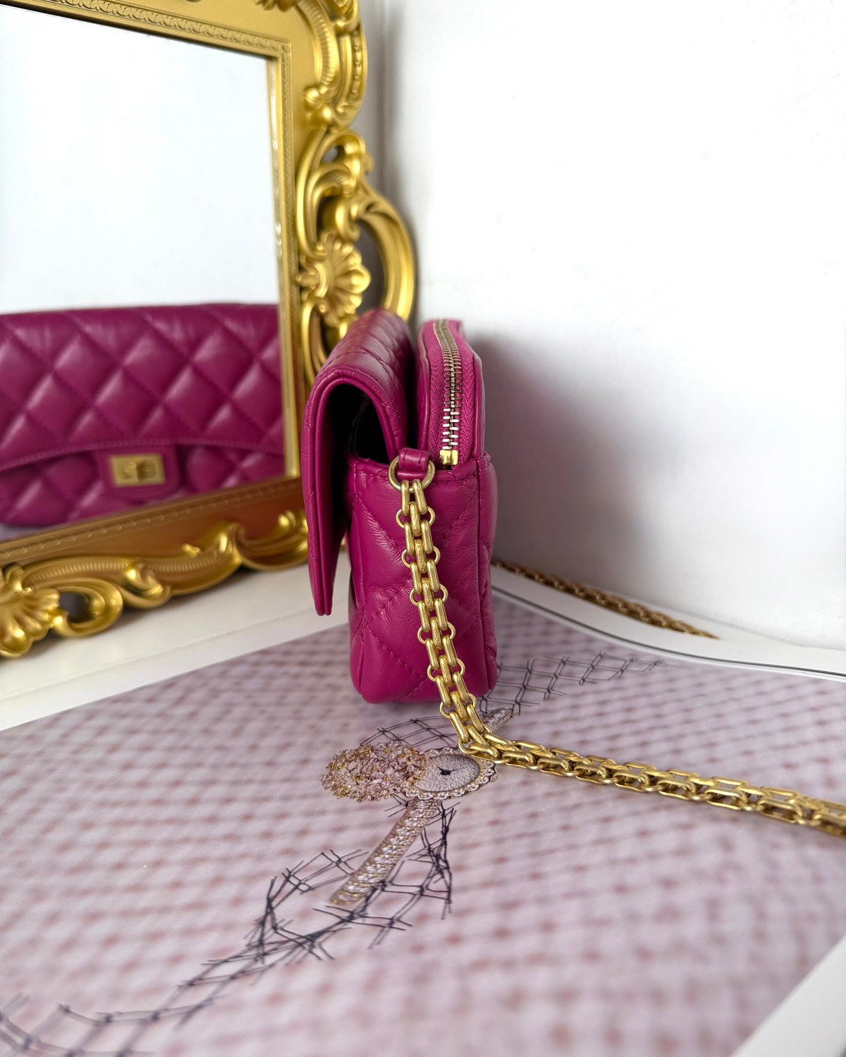 Chanel 2.55 Reissue Mini Flap Bag - View 4