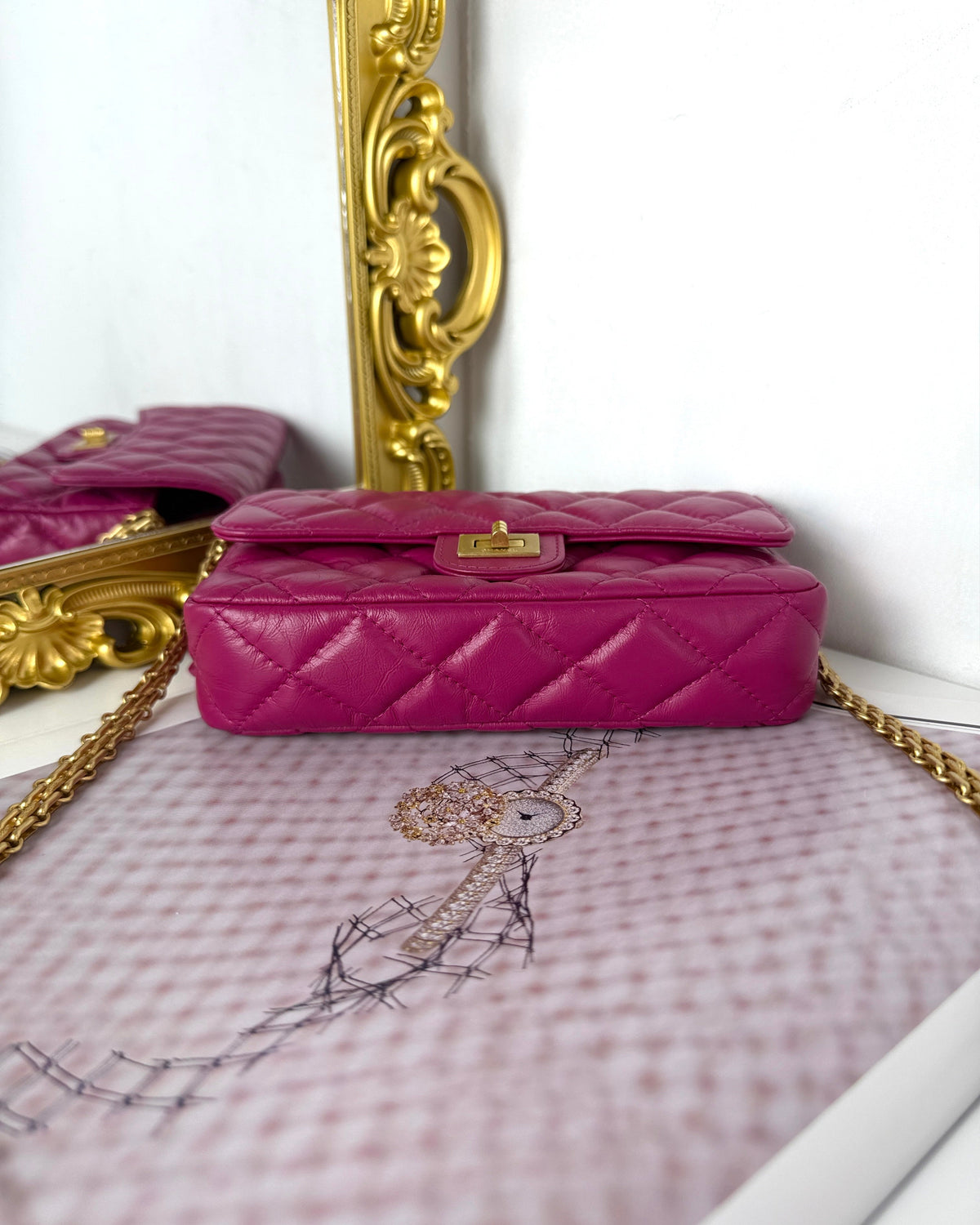 Chanel 2.55 Reissue Mini Flap Bag - View 5