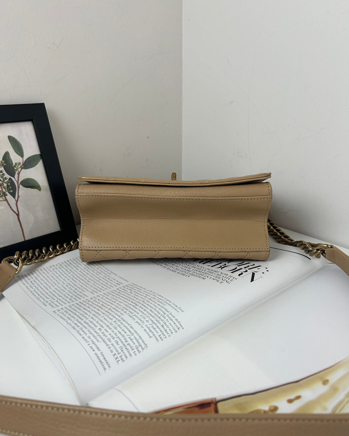 Chanel Rita Flap Bag - Beige/ Light Brown - View 5