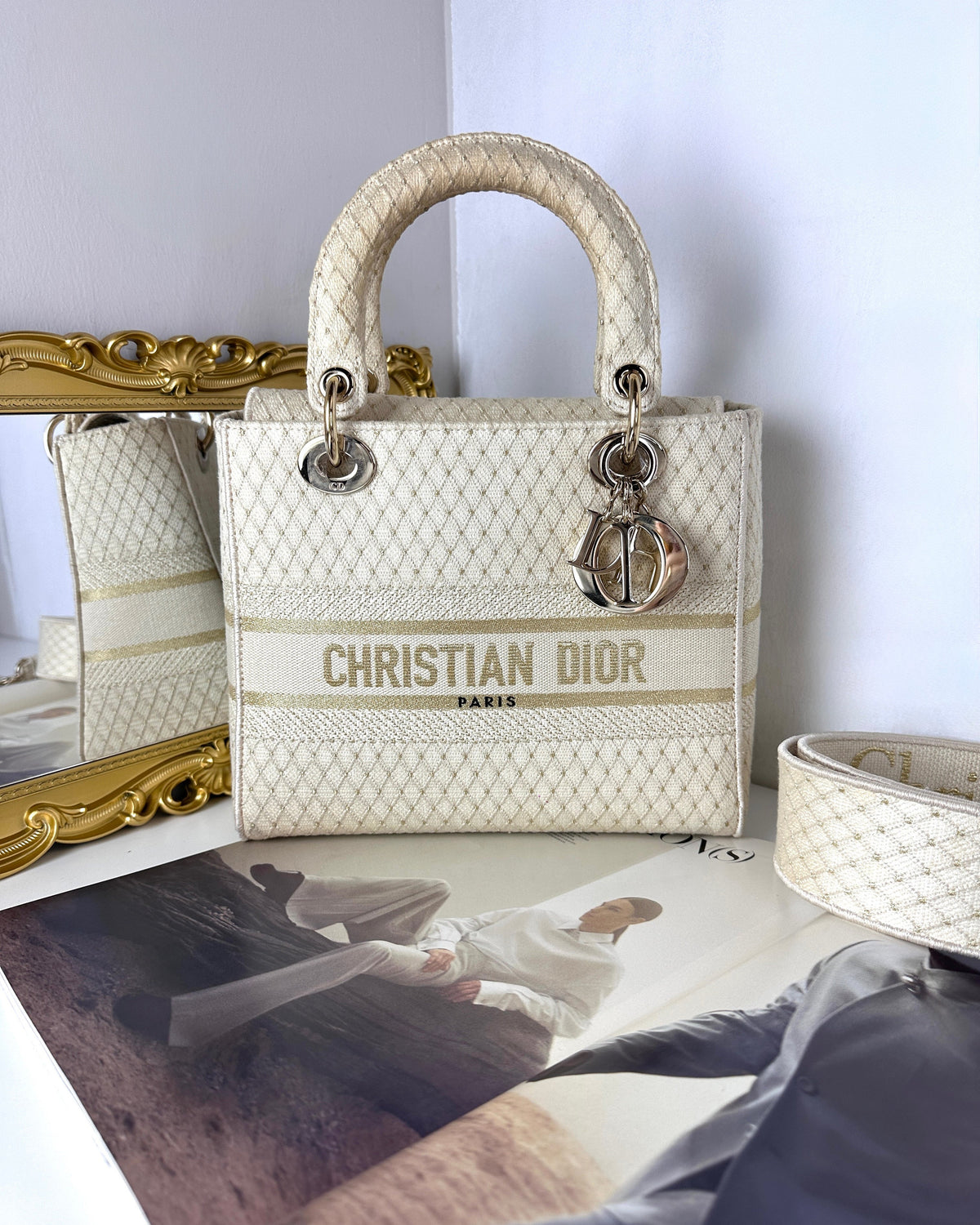 Dior Medium Lady D-Lite Bag - View 1