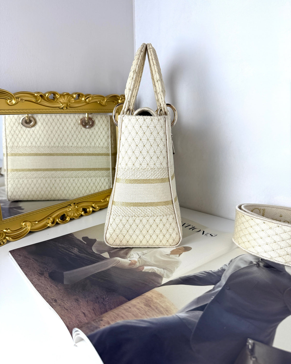 Dior Medium Lady D-Lite Bag - View 3