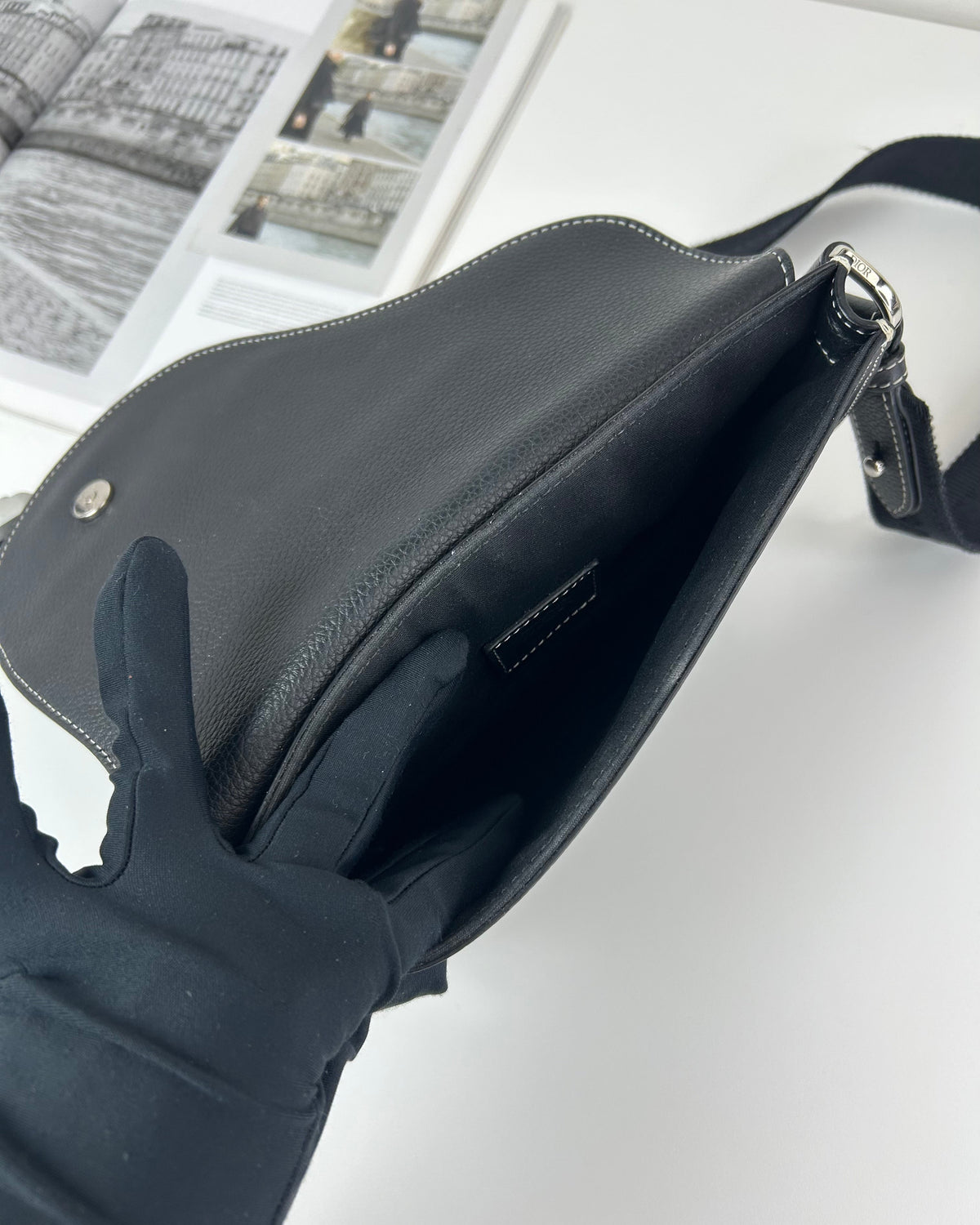Dior Saddle Messenger Bag - View 7