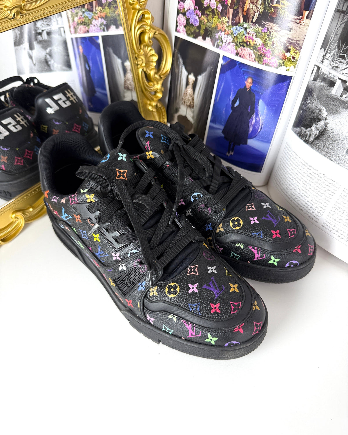 Louis Vuitton Takashi Murakami LV Trainer Sneaker - Multicolour Monogram - View 2