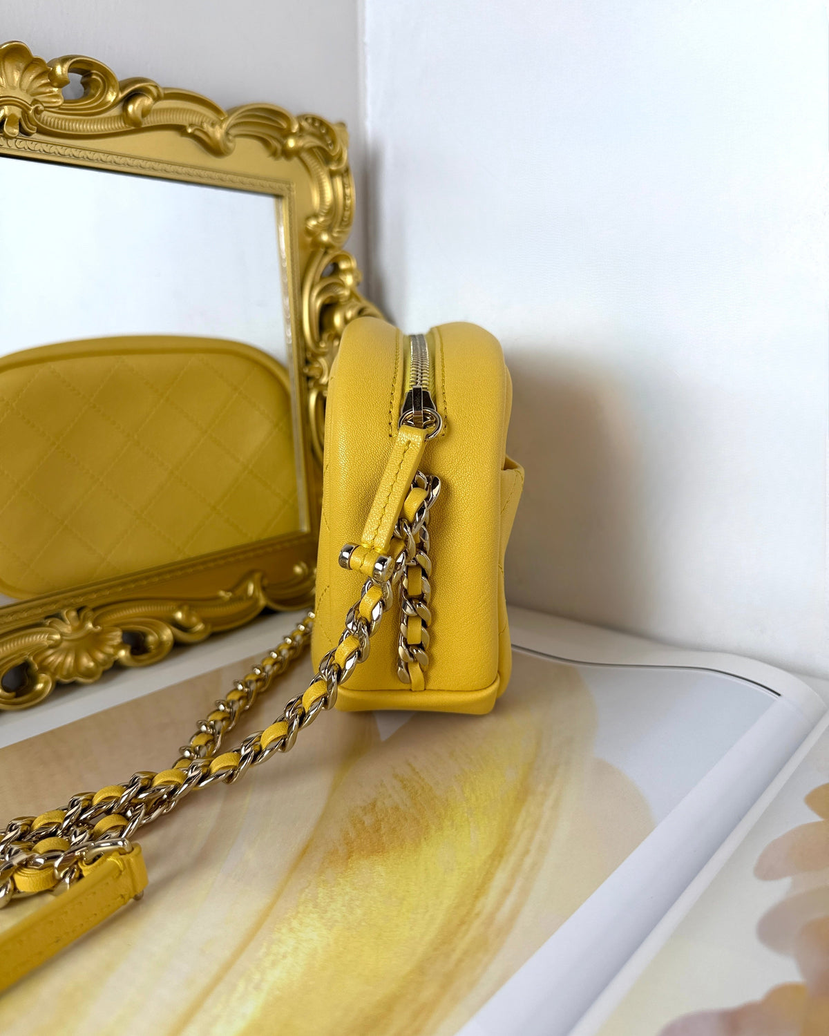 Chanel Camera Bag - Mustard Yellow - View 4