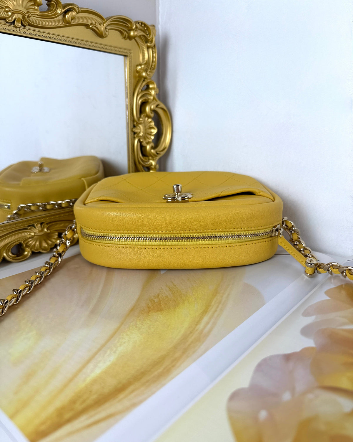 Chanel Camera Bag - Mustard Yellow - View 6