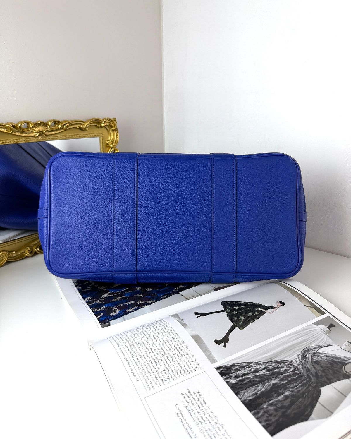 Hermès Garden Party 36 Bag - Bleu Électrique - View 5