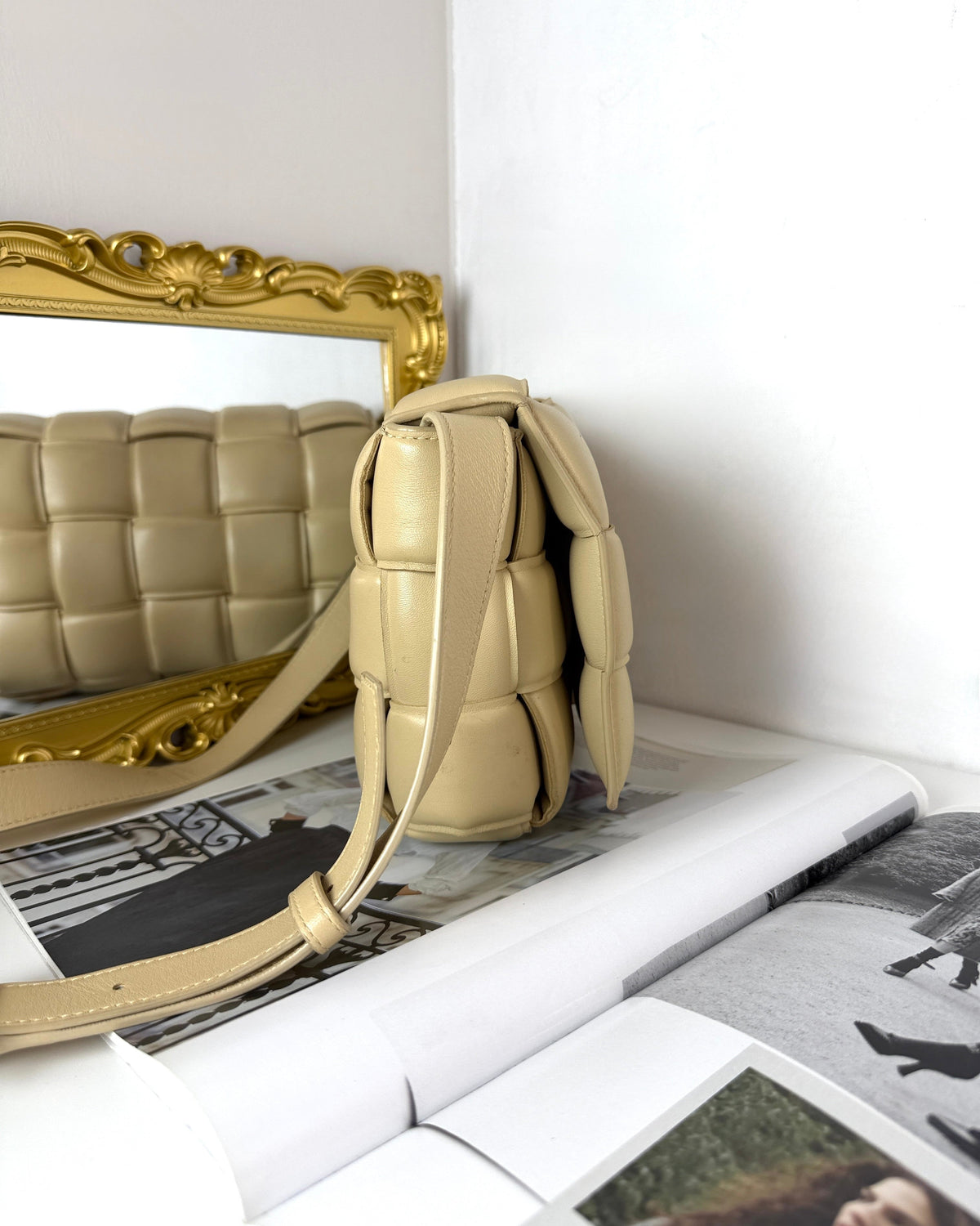 Bottega Veneta Padded Cassette Bag - Porridge - View 4