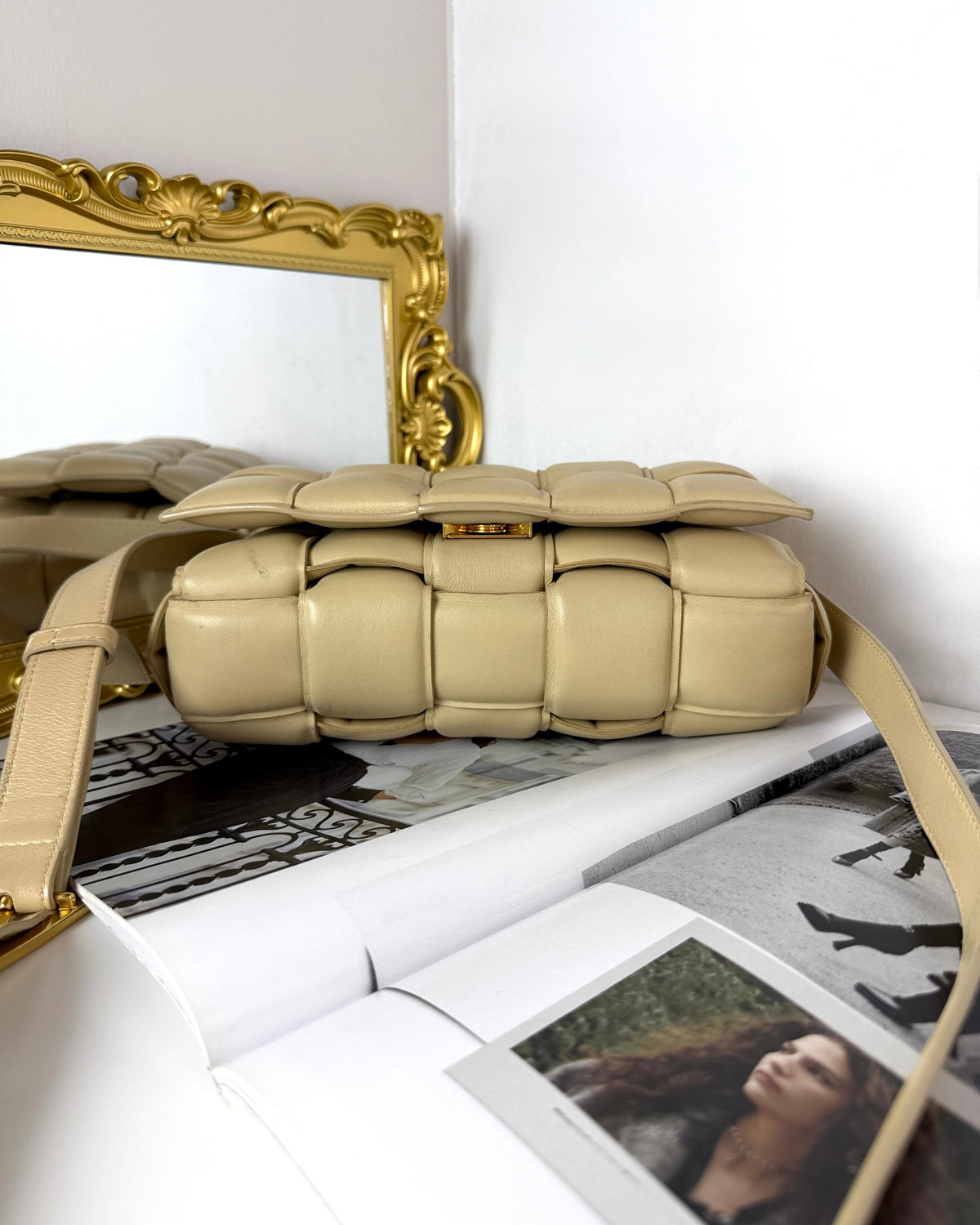 Bottega Veneta Padded Cassette Bag - Porridge - View 5