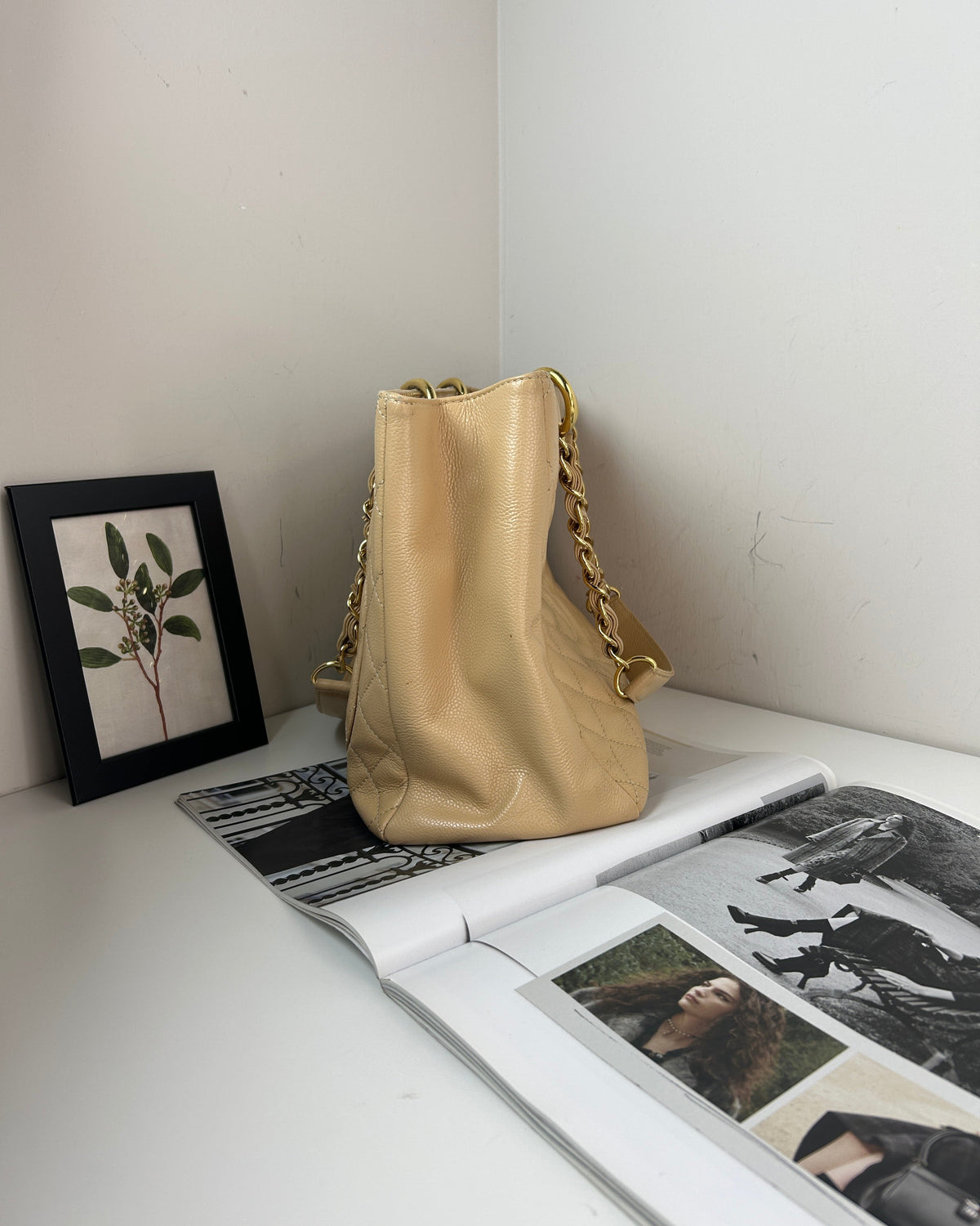 Chanel Grand Shopping Tote - Beige - View 4