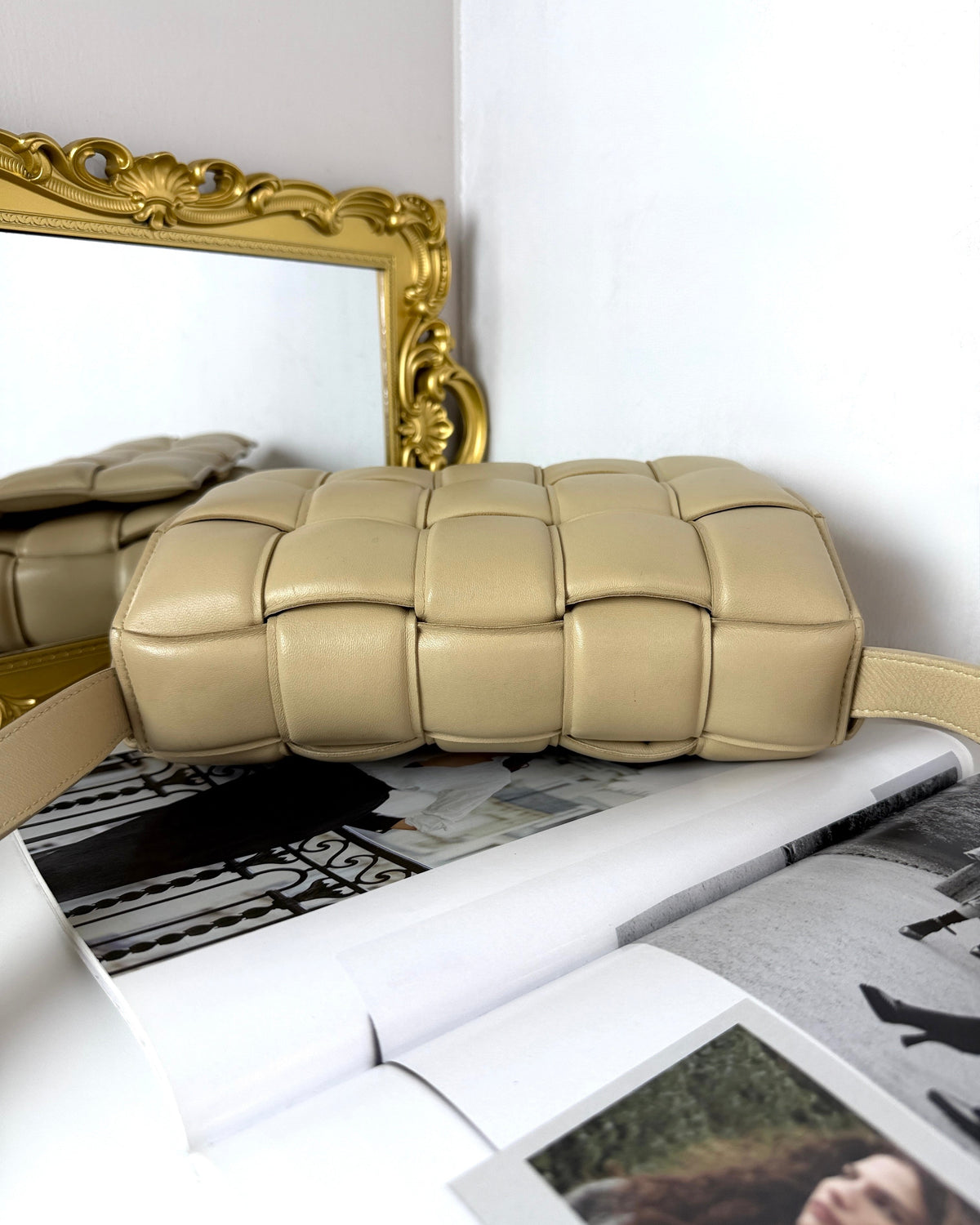 Bottega Veneta Padded Cassette Bag - Porridge - View 6