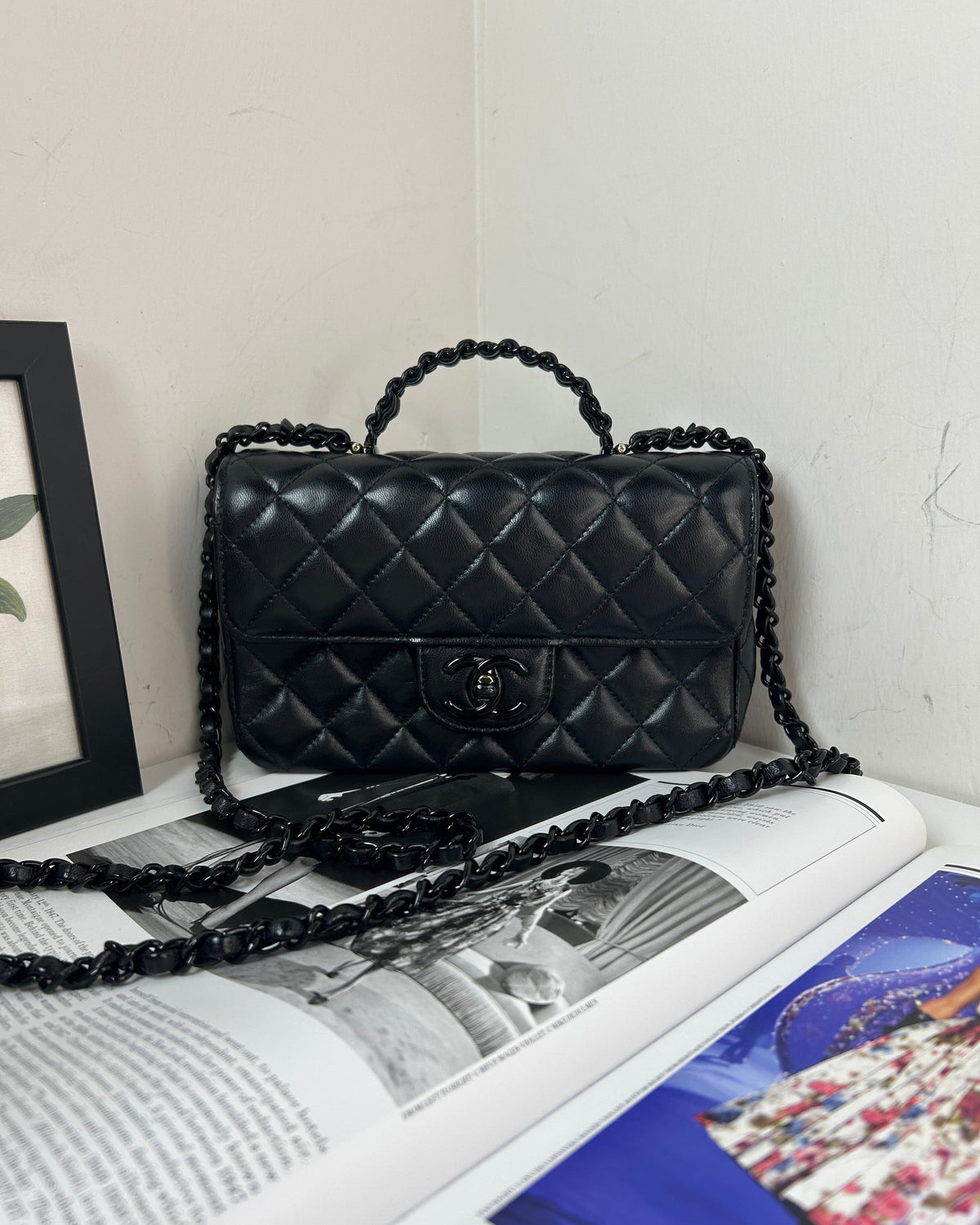 Chanel Top Handle Flap Bag - View 1