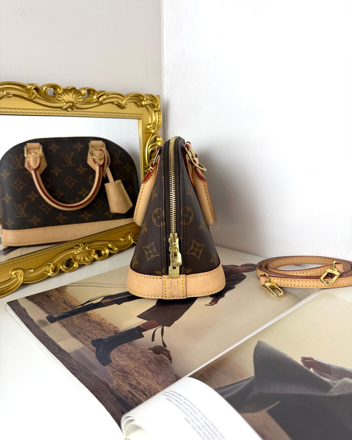 Louis Vuitton Alma BB Bag - Monogram - View 3