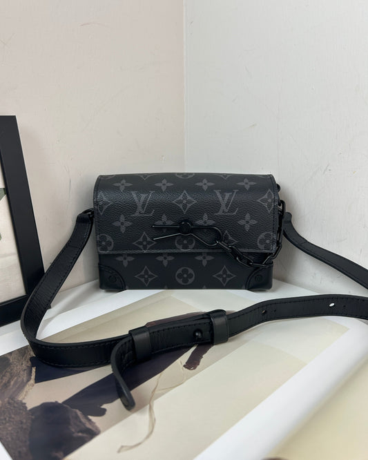 Louis Vuitton Steamer Wearable Wallet - Monogram Eclipse - View 1