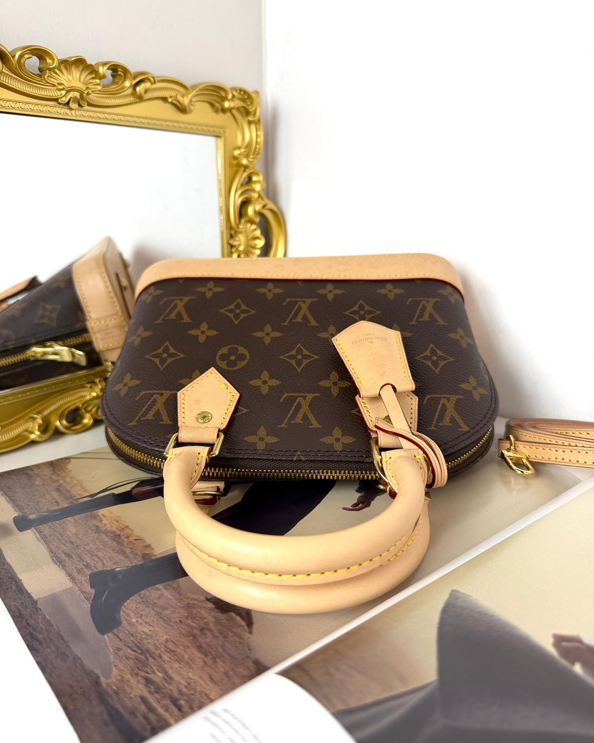Louis Vuitton Alma BB Bag - Monogram - View 6