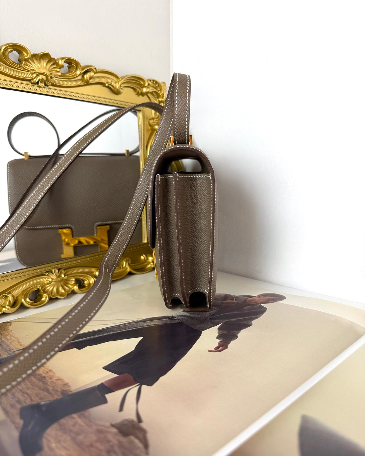 Hermès Constance 19 Bag - Étoupe - View 4