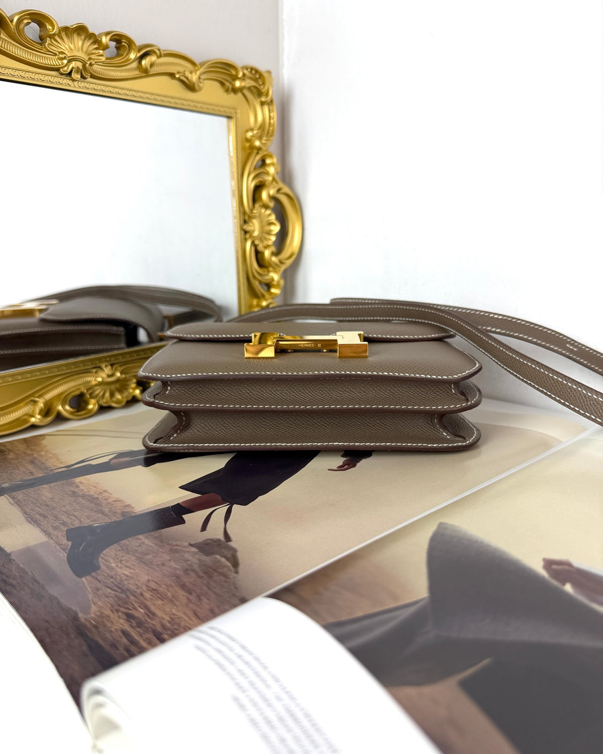 Hermès Constance 19 Bag - Étoupe - View 5
