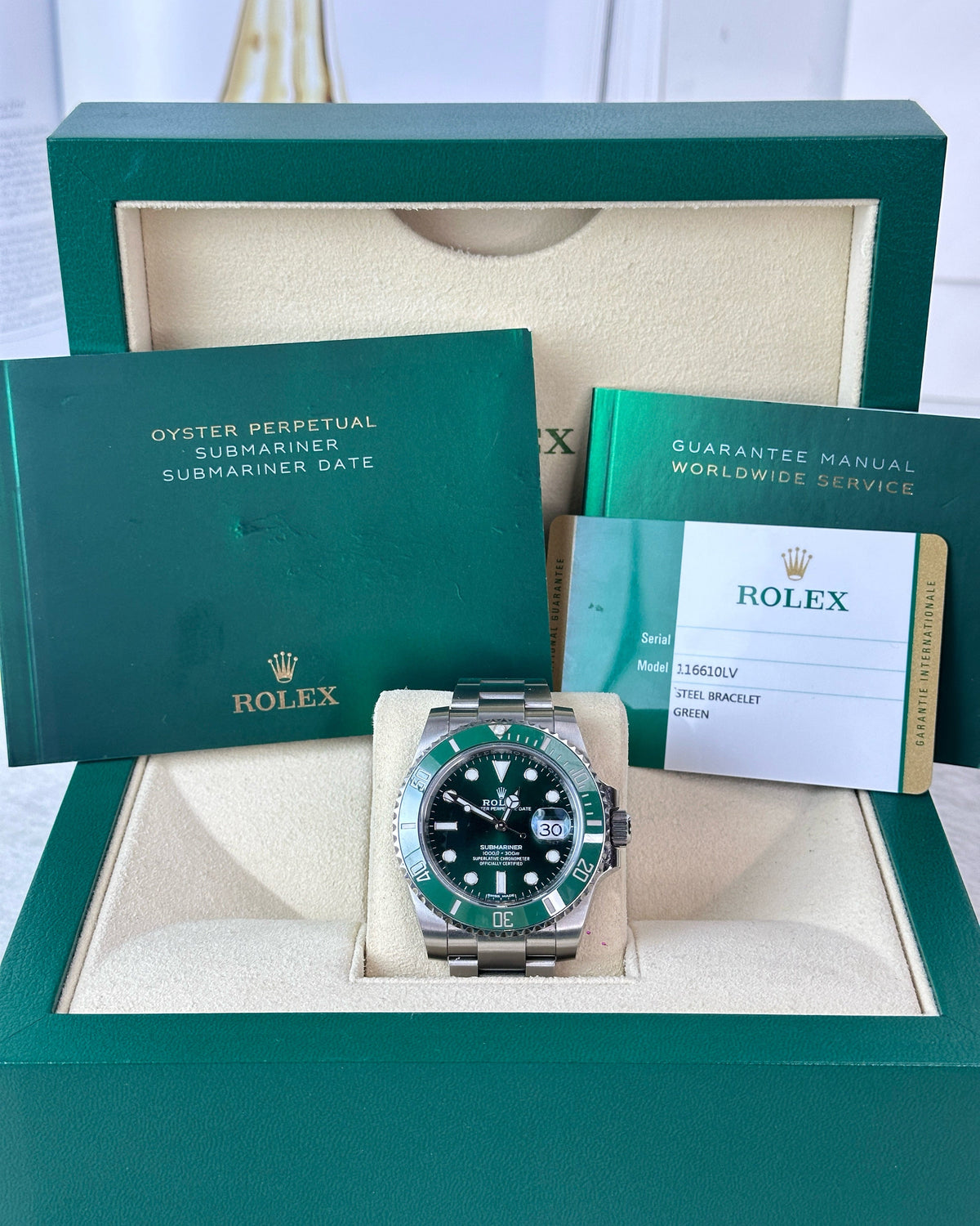 Rolex Submariner Date Hulk Watch - Green - View 2