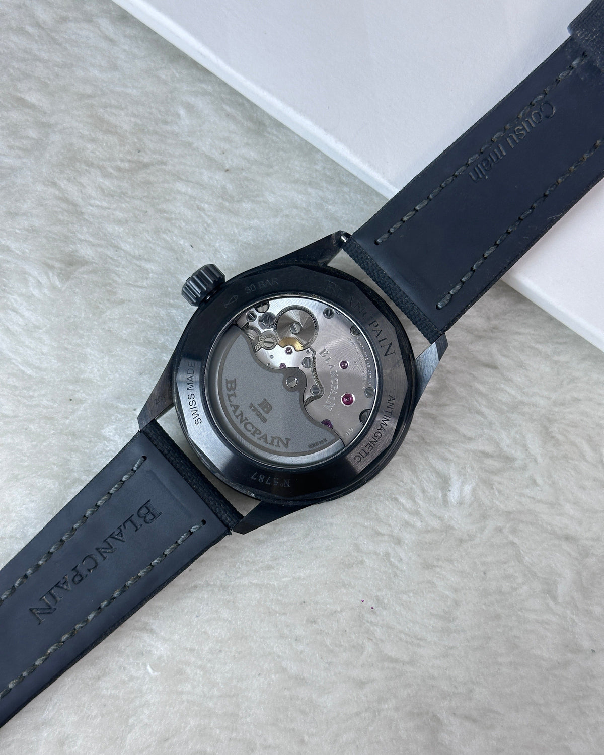Blancpain Fifty Fathoms Bathyscaphe Watch - Black - View 5