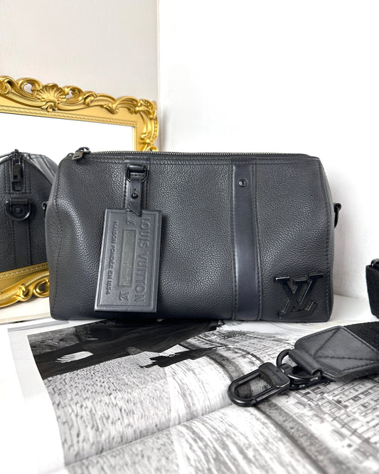 Louis Vuitton City Keepall Bag - Black - View 1