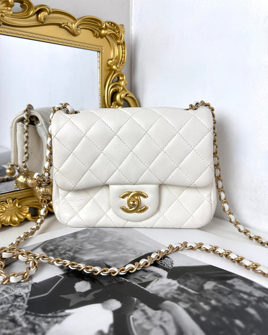 Chanel Mini Square Pearl Crush Flap Bag - View 1