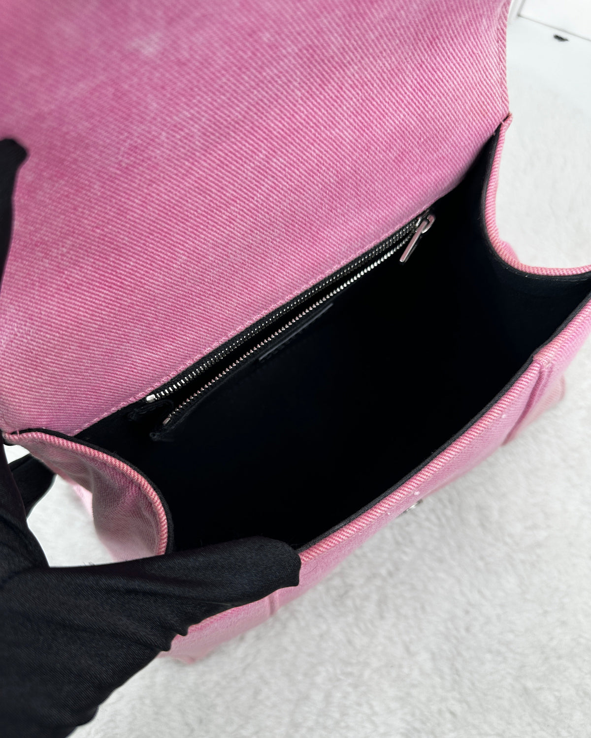 Balenciaga Hourglass Top Handle Bag - Pink - View 6