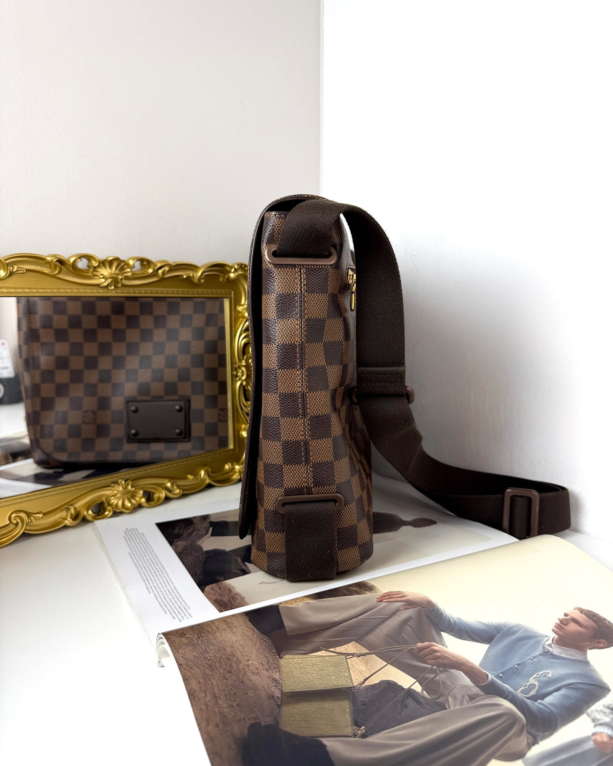 Louis Vuitton Brooklyn Messenger Bag - Brown - View 3