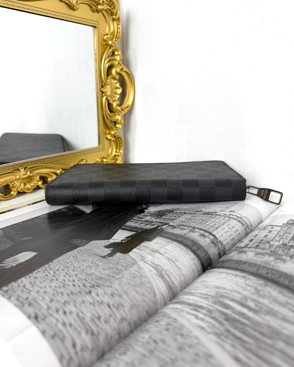 Louis Vuitton Zippy Wallet Horizontal - Graphite - View 5