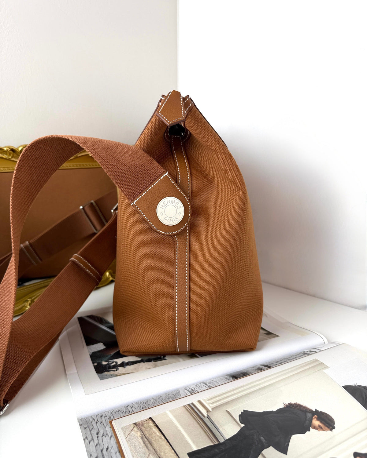 Hermès Besace Trotting Bag - Gold - View 4