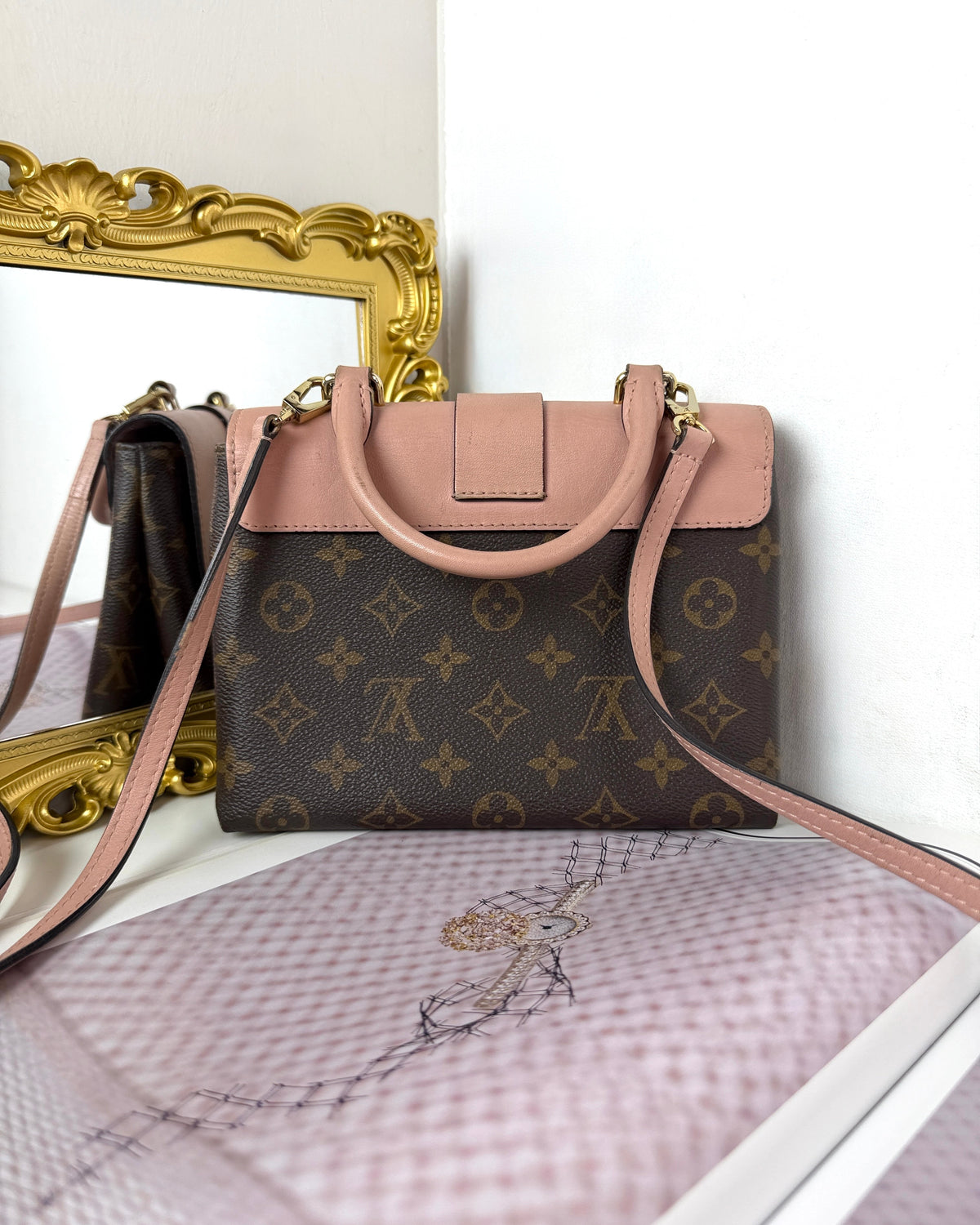 Louis Vuitton Locky BB Bag - Rose Poudre - View 2