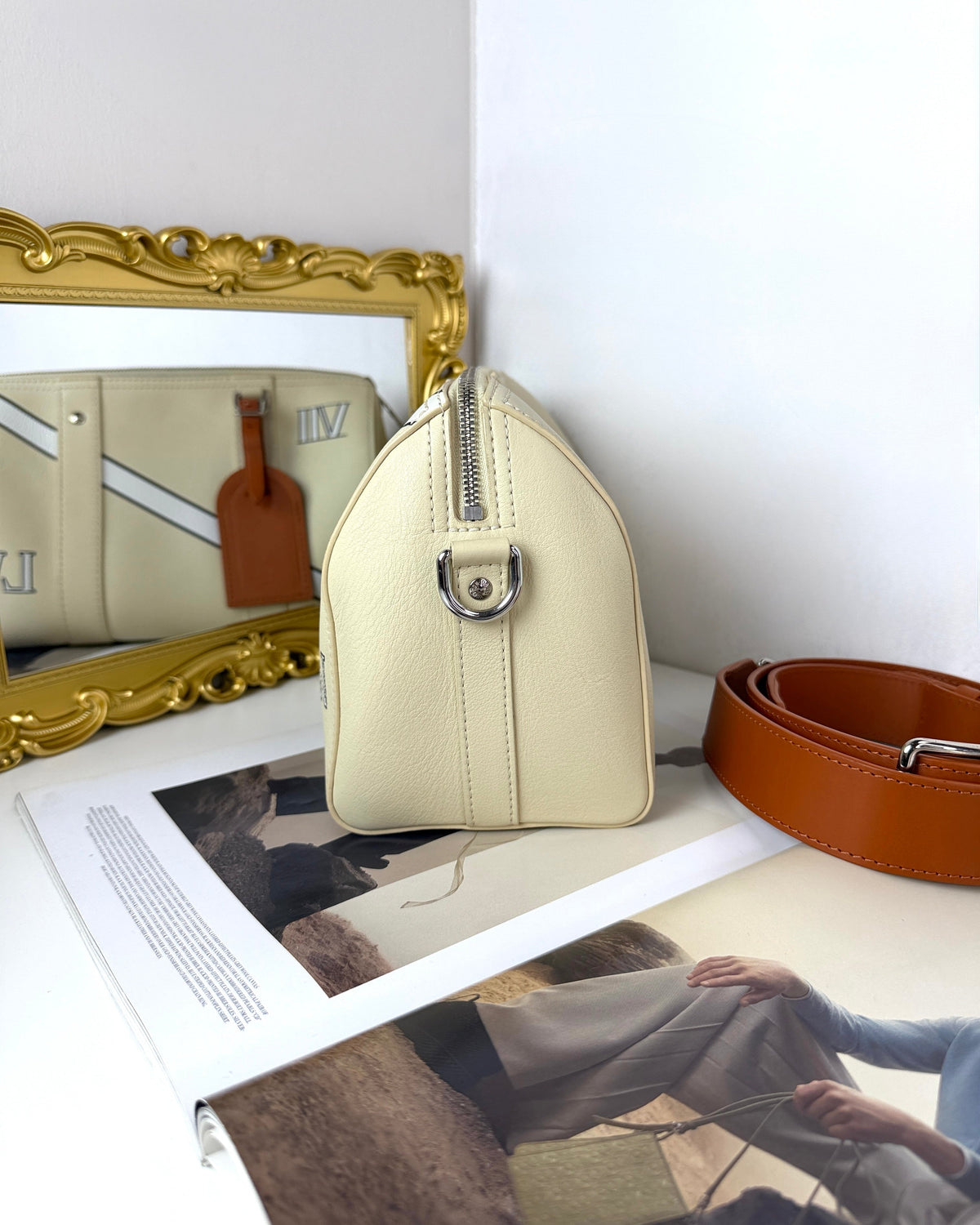 Louis Vuitton City Keepall Bag - Beige, Cream White - View 3
