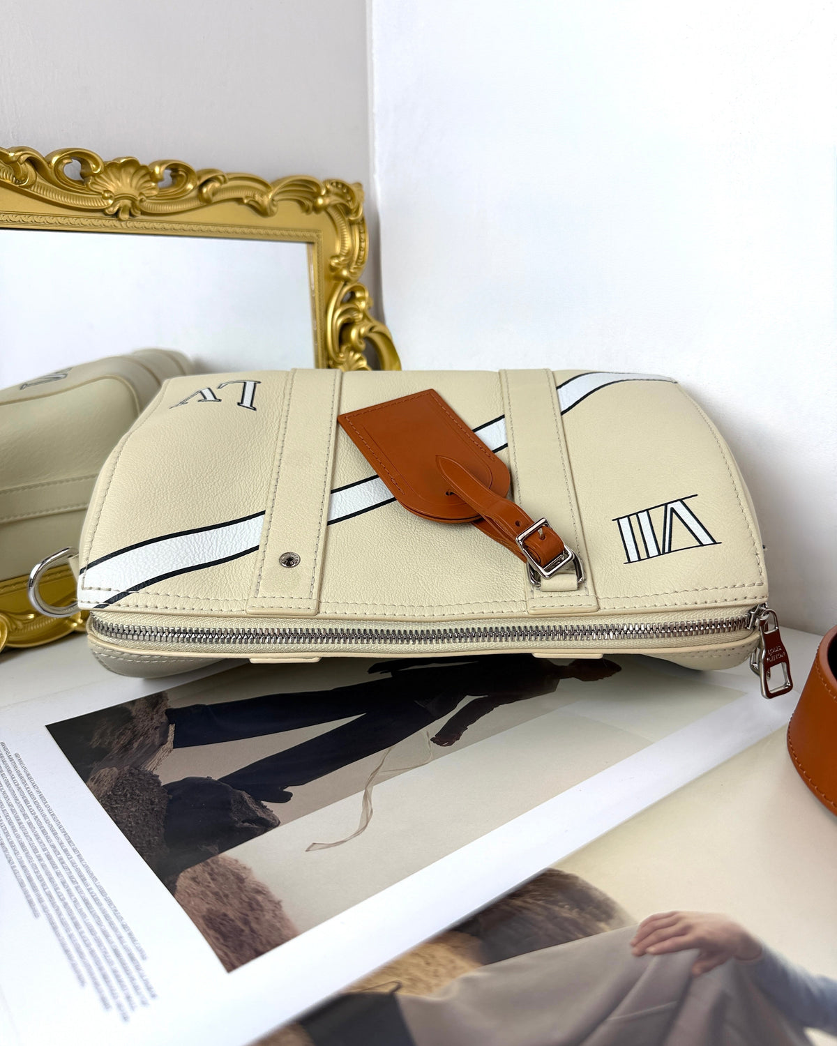 Louis Vuitton City Keepall Bag - Beige, Cream White - View 6