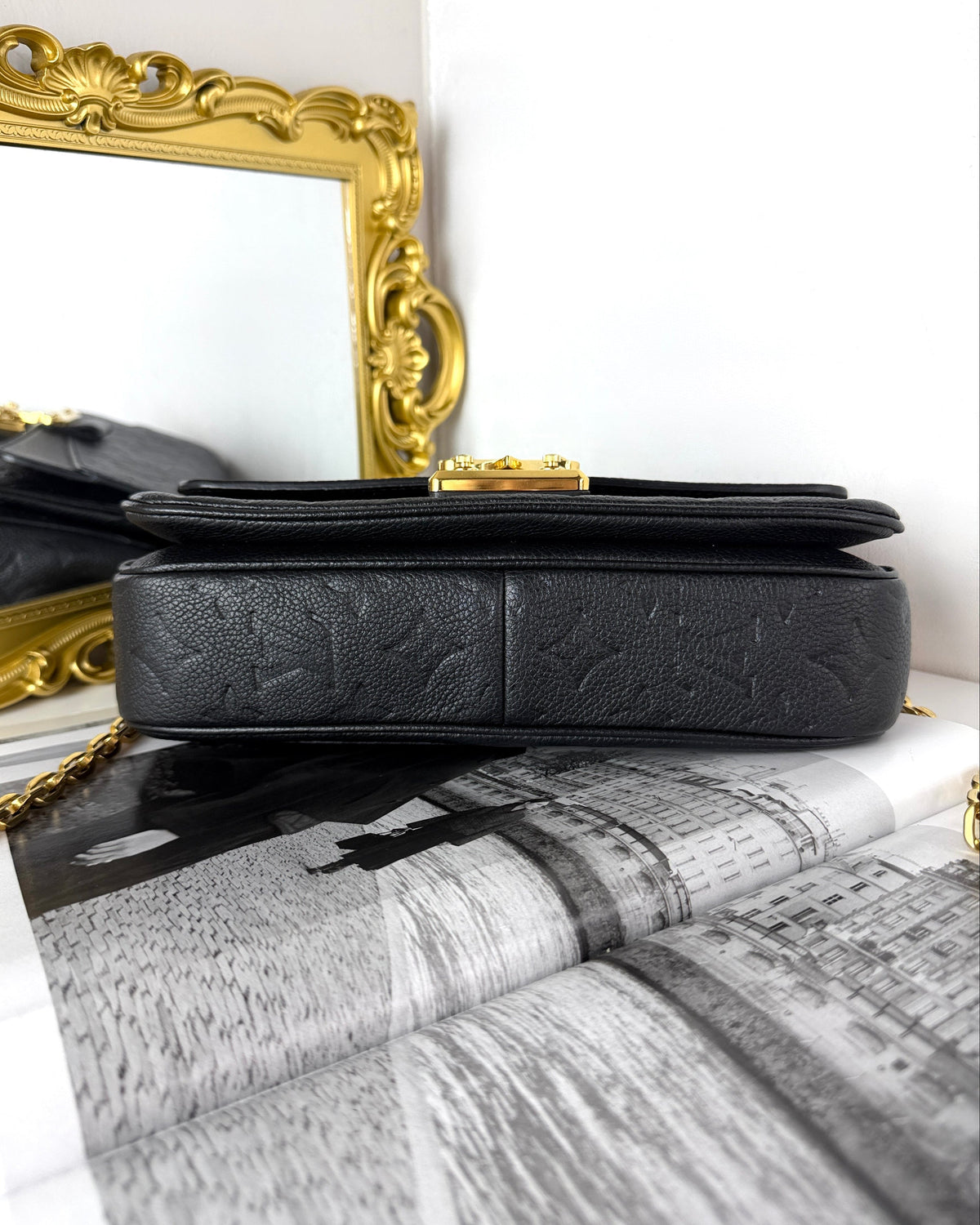 Louis Vuitton Marceau Bag - Black, Noir - View 5