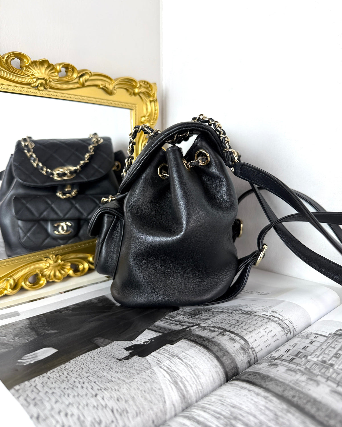 Chanel Duma Backpack - Black - View 4