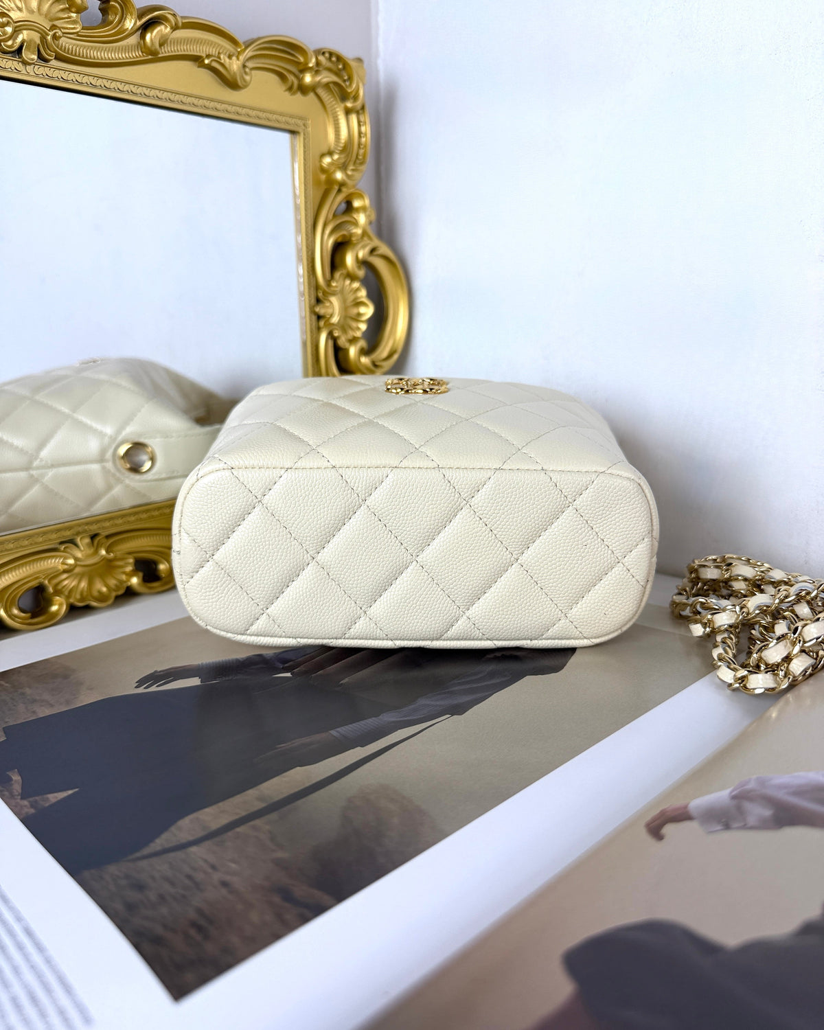 Chanel Hobo Bag - White - View 5