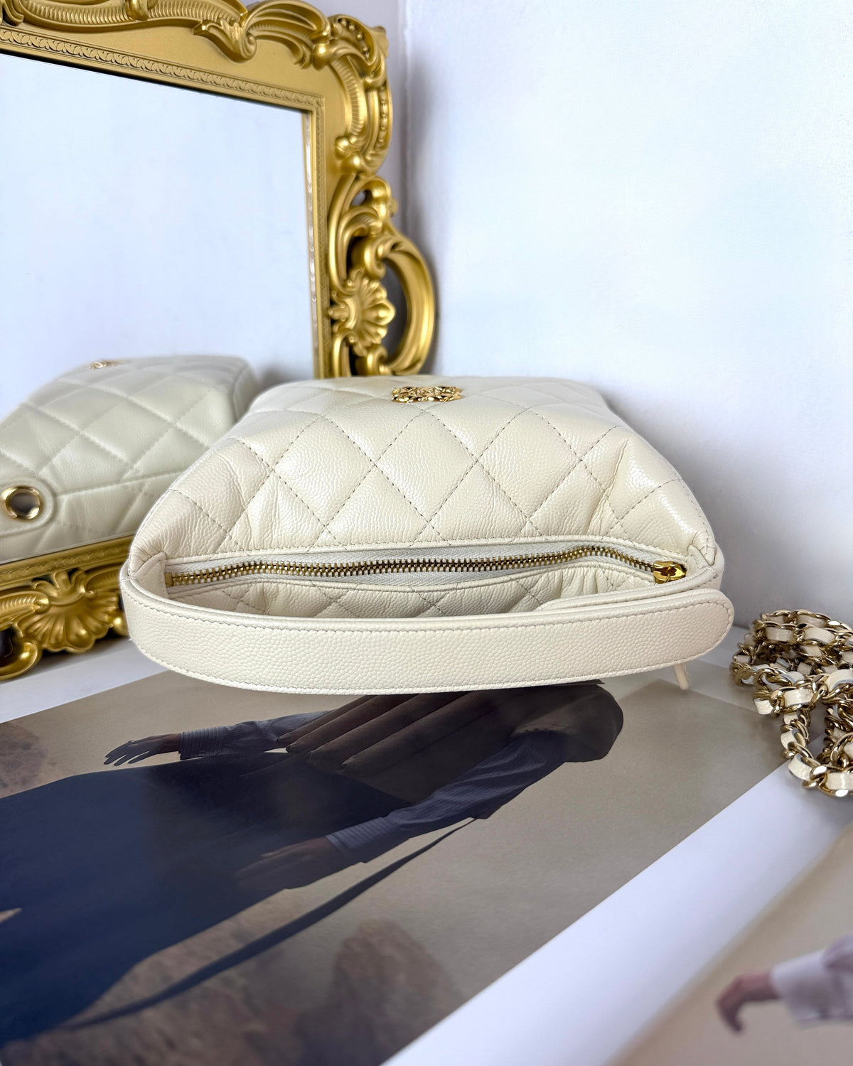 Chanel Hobo Bag - White - View 6