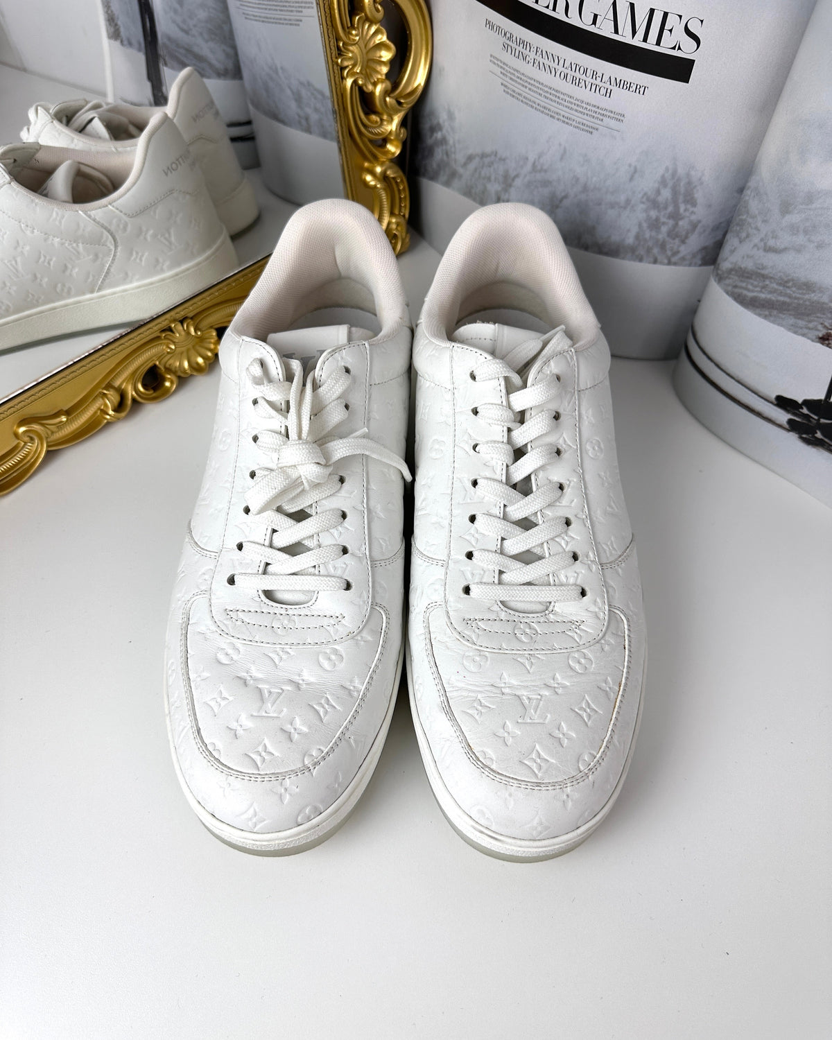 Louis Vuitton Rivoli Sneaker - White - View 1